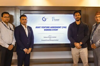 Prozeal Green Energy and Golyan Power entered into a joint agreement for a solar power project in Nepal